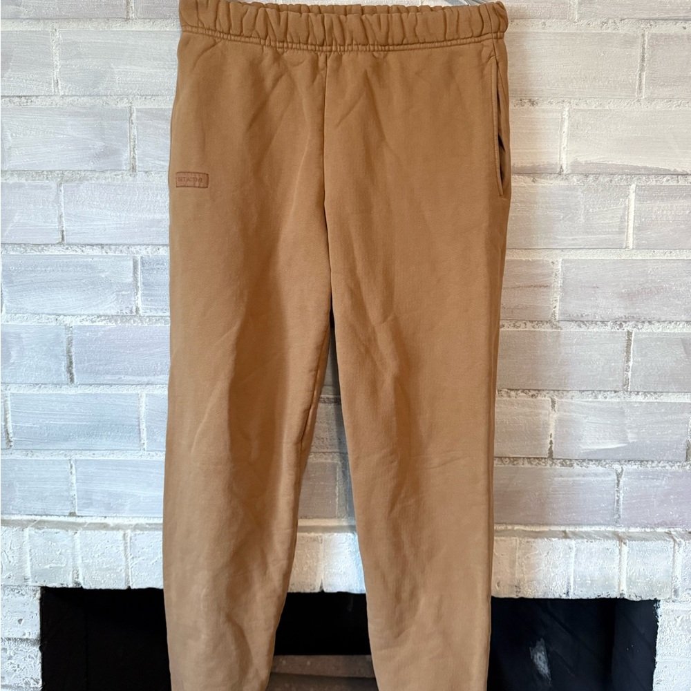 SET Active Womens Tan Joggers